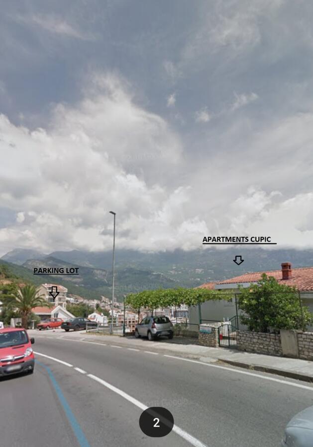 Apartmani Cupic Budva Buitenkant foto